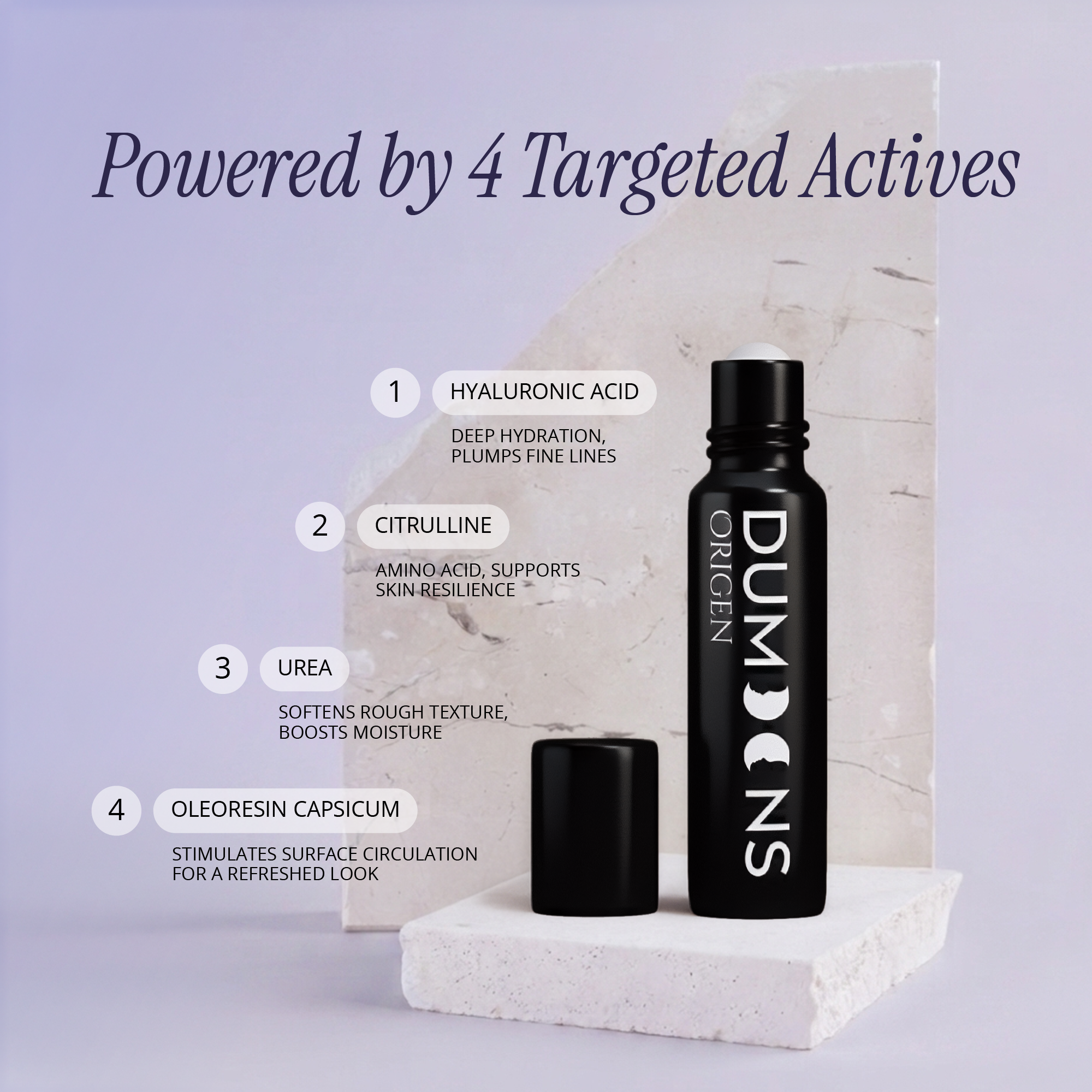 Anti-Aging Face & Under Eye Serum Stick – Hyaluronic Acid, Travel Size