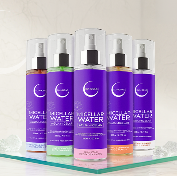 Micellar Water Makeup Remover – Alum Stone Infused, 7.7 oz