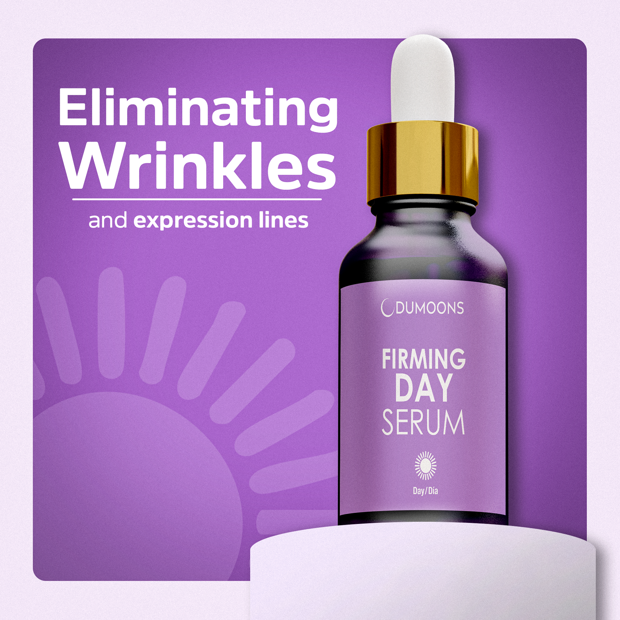Anti-Aging Day Serum, Facial Serum with Hyaluronic Acid, Collagen, Vitamin C & Calendula Oil, Lightweight Hydrating Serum for Face, Daily Skin Care for Women & Men, 0.67 fl oz