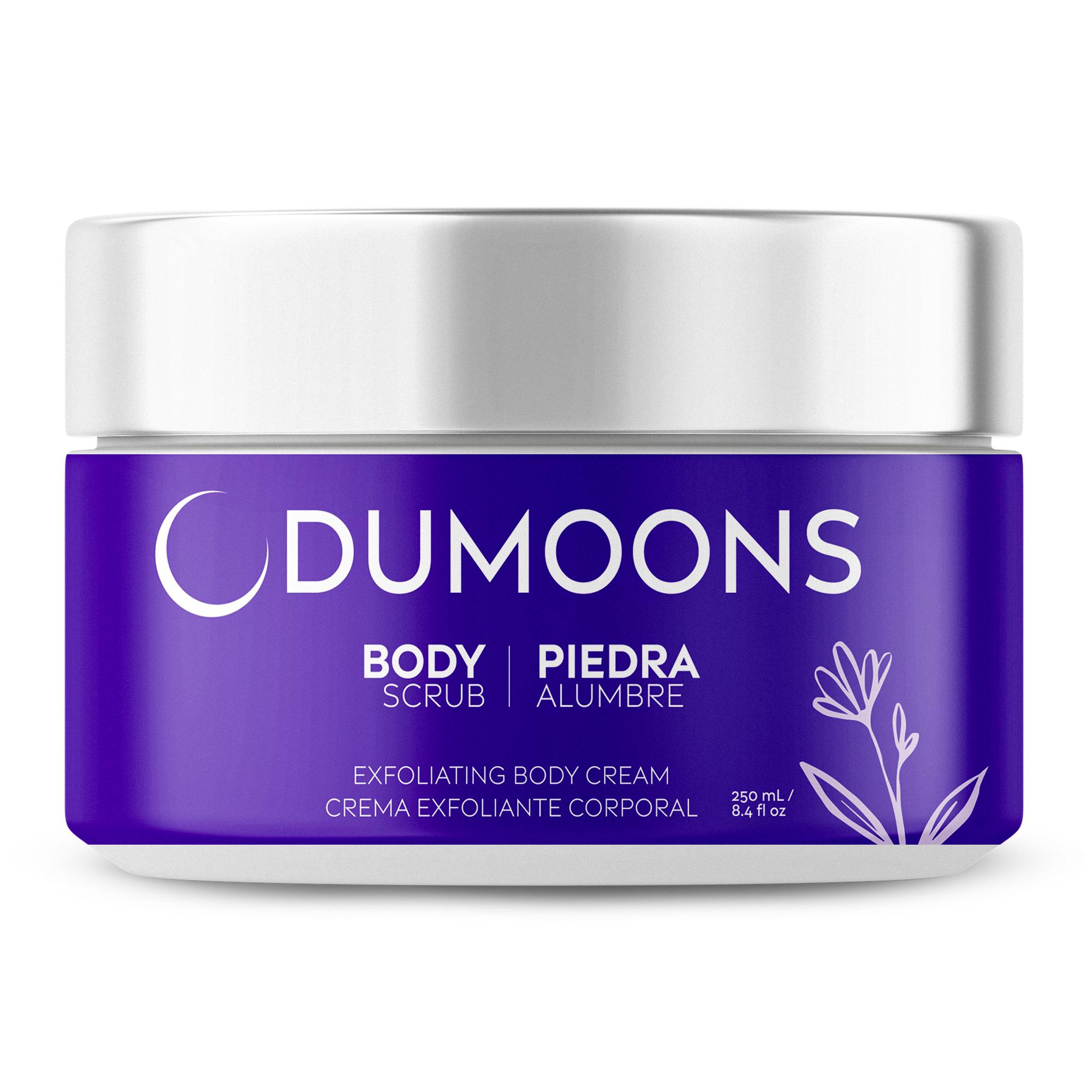 Body Scrub, Exfoliating Body Scrub for Women & Men, Dead Skin Remover for Smoother-Looking Skin, Body Exfoliant for Body, Feet & Bikini Area, 8.4 oz