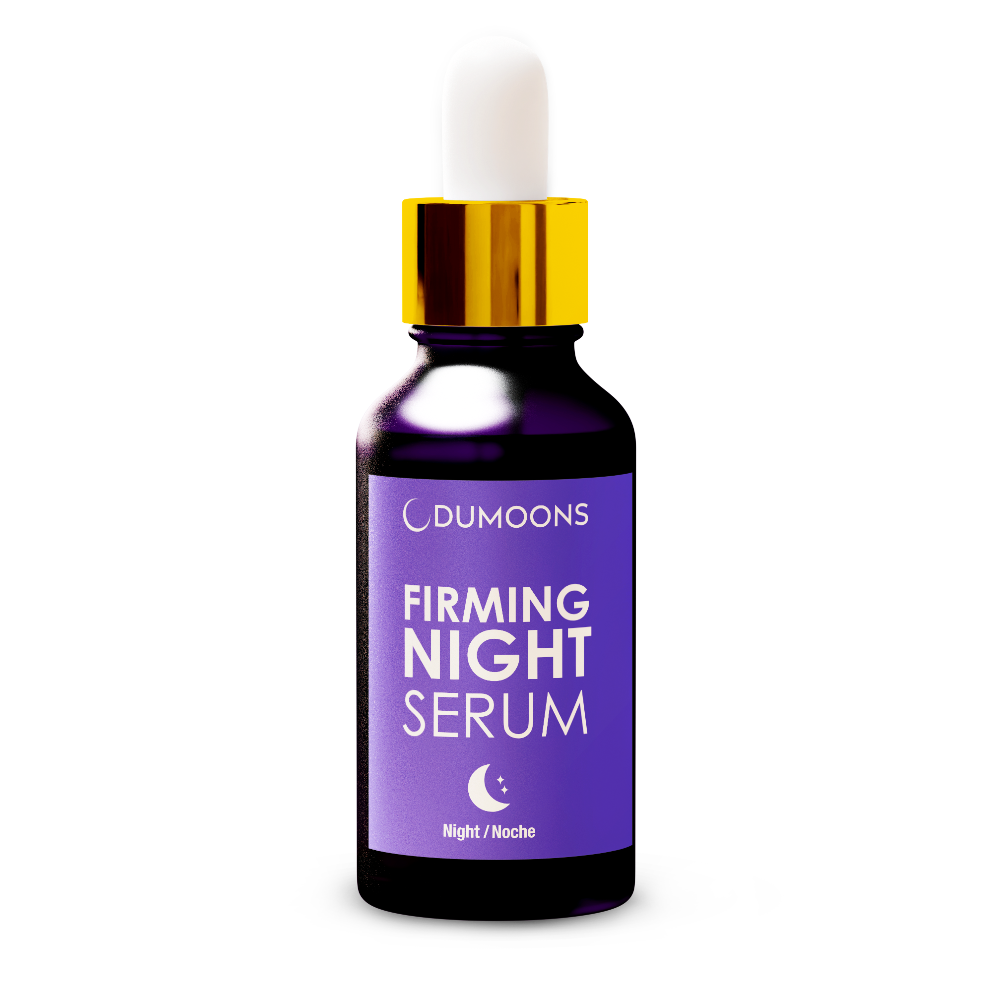 Anti-Aging Night Serum – Hyaluronic Acid, Collagen & Vitamin C, 0.67 fl oz