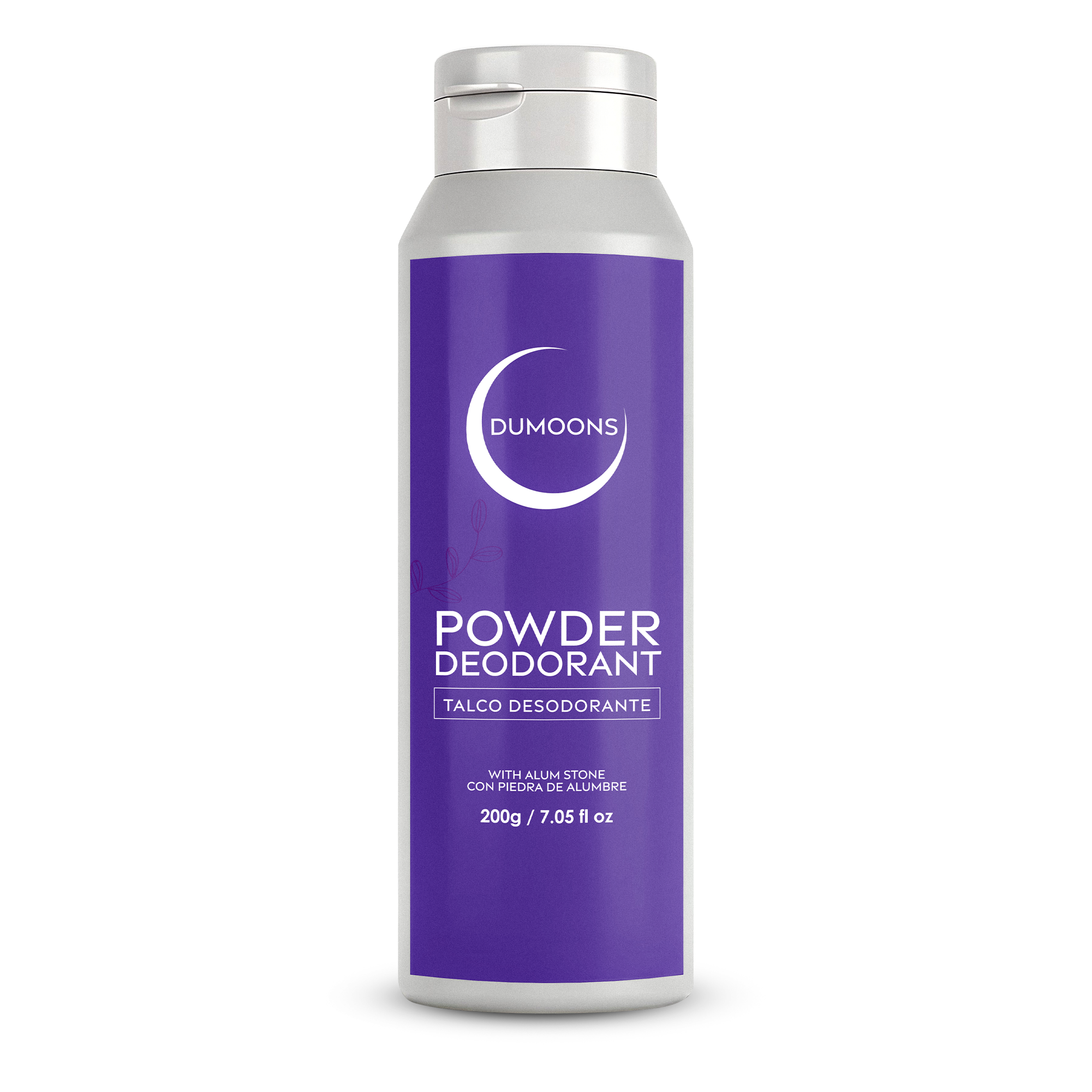 Deodorant Body & Foot Powder – Zinc Oxide & Micronized Alum, Travel Size